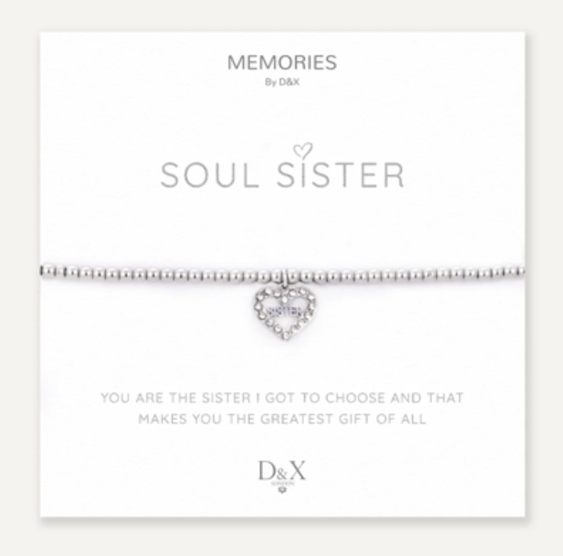 D&X Memories Soul Sister - Bracelet