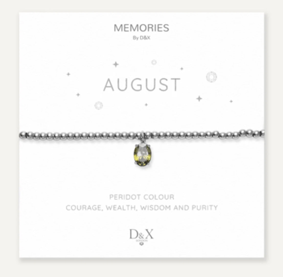 D&X Memories August - Bracelet