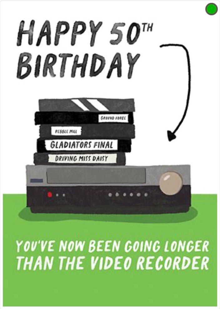 Age 50 Video Recorder