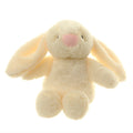 Cream bunny plush toy - Ziggle Baby