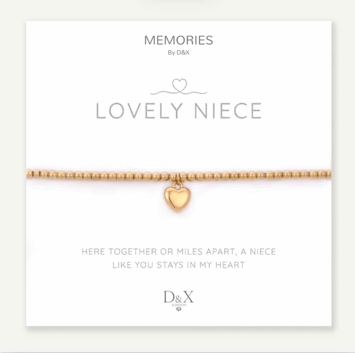 Lovely Niece - Memories bracelet