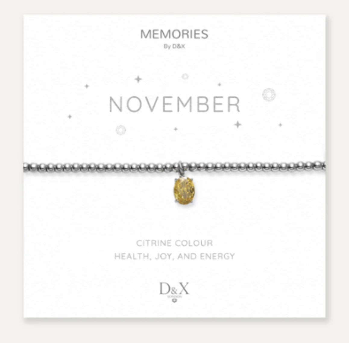 D&X Memories November - Bracelet