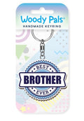 Best Brother …wooden keyring