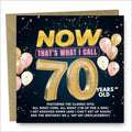 Now That’s What I Call 70 Birthday card