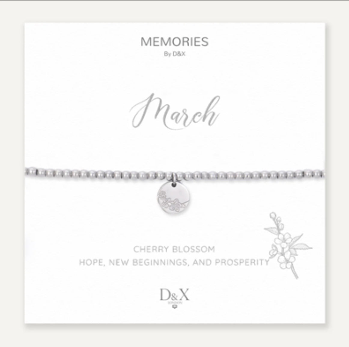 D&X Memories March - Bracelet