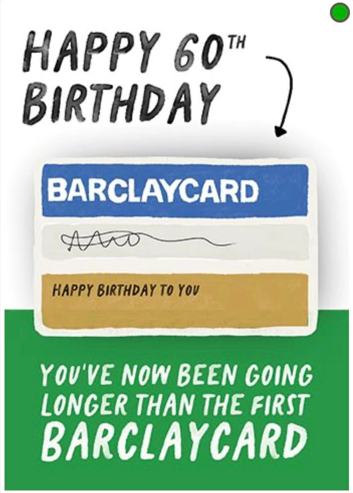 Age 60 Credit Card