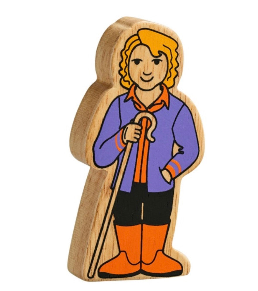 Wooden Mr & Mrs Farmer Set - Toys