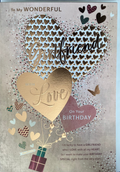 To Wonderful Girlfriend - Birthday card