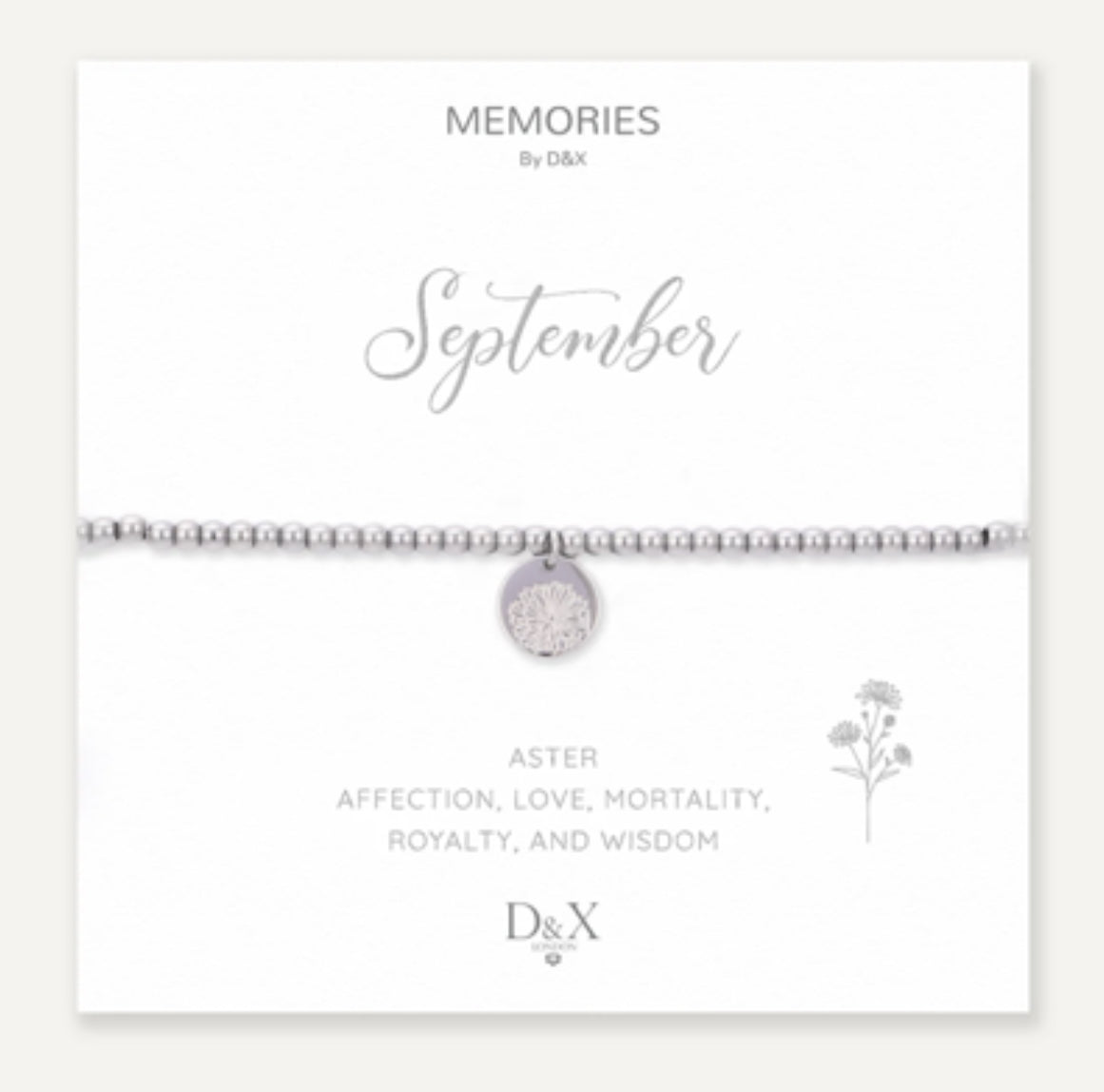 D&X Memories September - Bracelet