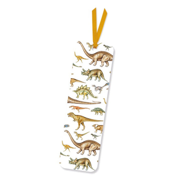 This bookmark is decorated with lots of illustrations of dinosaurs adapted from objects and images held in the archive of the Natural History Museum. These bookmarks are a great gift for every book lover - be they friend, family or yourself.