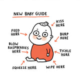 New Baby Guide card