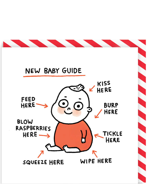 New Baby Guide card