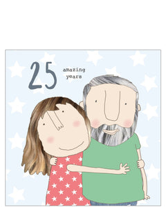 25 Amazing Years - Rosie Made a Thing card