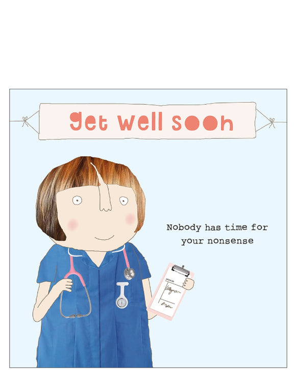 Get Well Soon - Rosie Made a Thing card