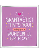Grantastic, That's You - Happy Jackson birthday card