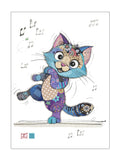 Keira Kitten - Bug Art greetings cards