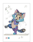 Keira Kitten - Bug Art greetings cards