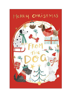 From The Dog Christmas card