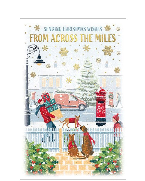 Across The Miles -  Christmas card