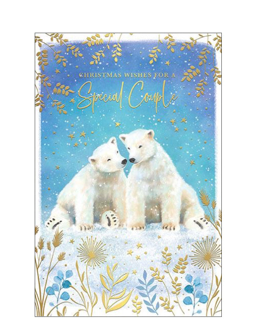 A Special Couple - Christmas card