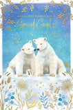 A Special Couple - Christmas card