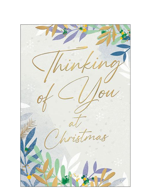 Thinking Of You Christmas card