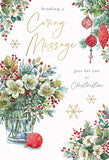 Sending a Caring Message - Christmas card