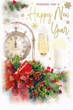 Wishing you a happy New Year card