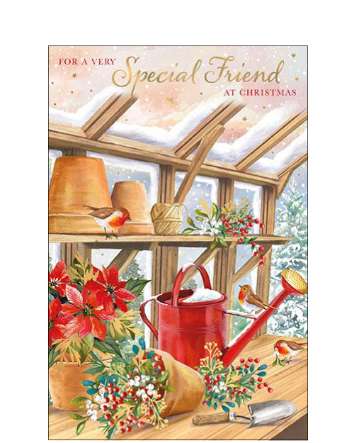 Special Friend Christmas card