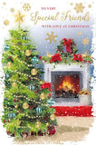 Special Friends Christmas card