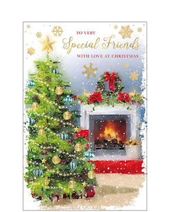 Special Friends Christmas card