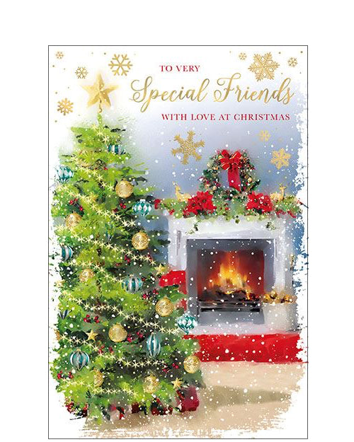 Special Friends Christmas card