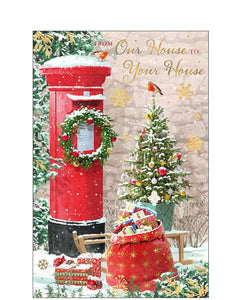 Our House To Your House Christmas card