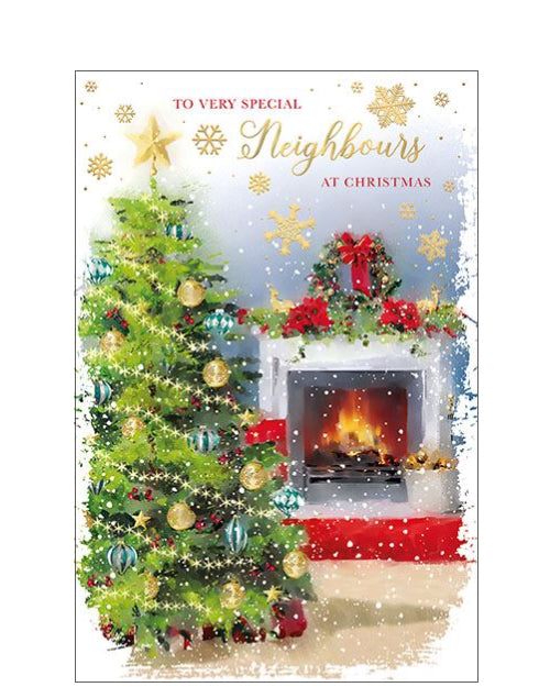 Special Neighbours Christmas card