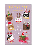 To The Cat Christmas card