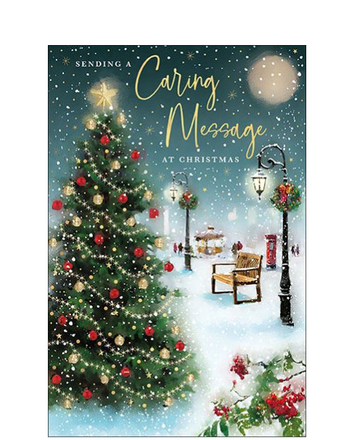 Sending a Caring Message Christmas card