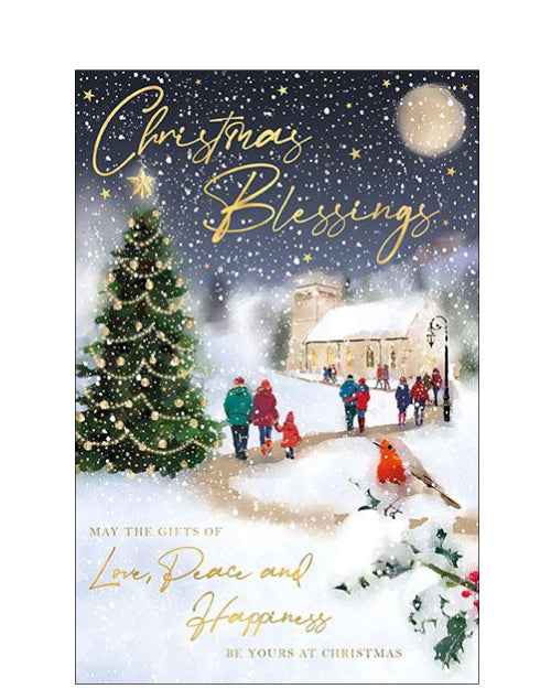 Christmas Blessing Christmas card