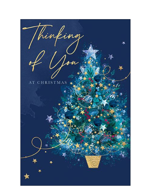 Thinking Of You At Christmas card