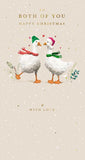 Both of You at Christmas card