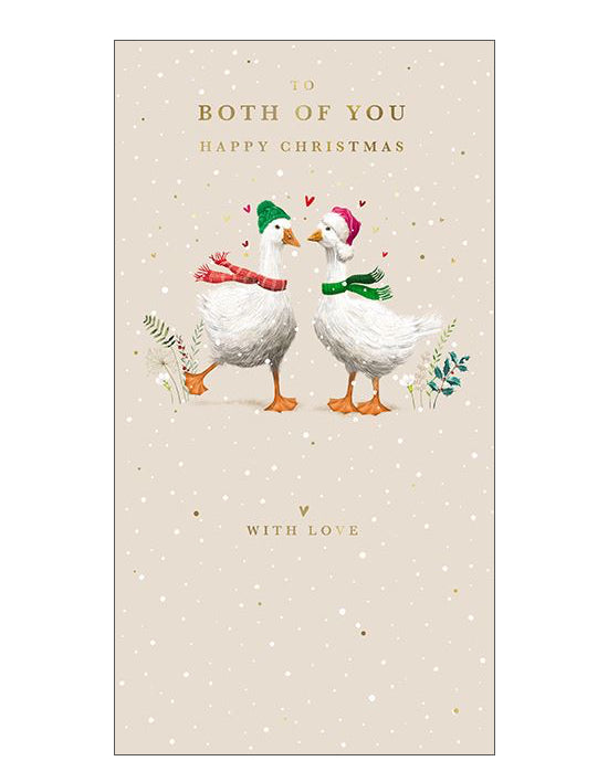 Both of You at Christmas card