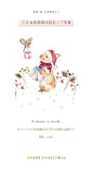 Granddaughter Christmas card