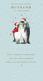 Wonderful Husband Christmas card