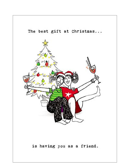 The Best Gift at Christmas - funny Christmas card
