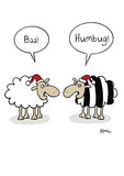 Baa! Humbug! - funny Christmas card