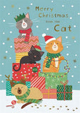 From the cat at Christmas card