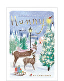 Nanny at Christmas card