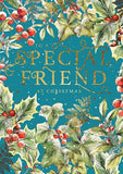 Special Friend at Christmas card