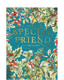 Special Friend at Christmas card