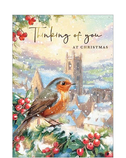 Thinking of You at Christmas card