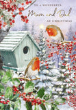 Mum and Dad Christmas card